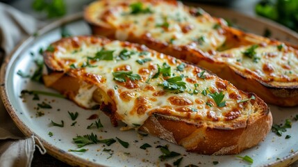 Savory mozzarella sandwiches, cooked to perfection and topped with a golden-brown crust, rest on a plate, inviting you to indulge in their cheesy goodness