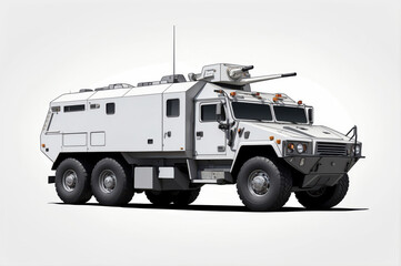 armored truck vehicle vector style