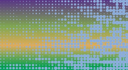 Sticker - colorful  background with dots