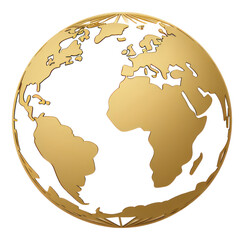 Wall Mural - png earth icon sphere planet globe.