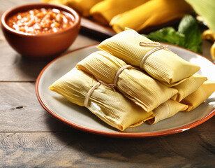 Sticker - mexican food, tamales