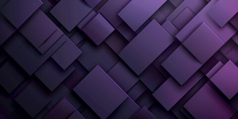 Abstract Purple Geometric Shapes