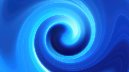 Poster - Blue looped background of twisted swirling energy magical glowing light lines abstract background energy futuristic rays