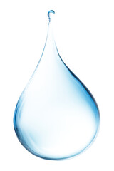 Wall Mural - PNG Water drop white background transparent refreshment.