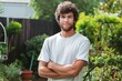 © alisaaa - Know who you are and where you stand Portrait of a confident young man standing in his backyard