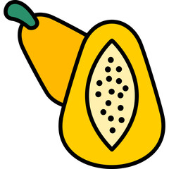 Wall Mural - PawPaw Icon