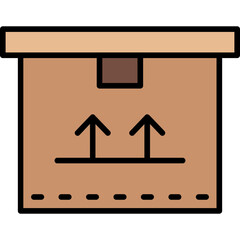 Sticker - Cardboard Box Icon