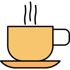 Sticker - Hot Coffee Icon