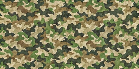 seamless army military camouflage cotton fabric texture
