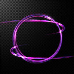 Wall Mural - Abstract light neon background. luminous circle. Luminous spiral cover. Wake wave, fire path trail line and swirl effect curve. Food isolated. space tunnel. Ellipse shimmery color. Blue shiny glitter.