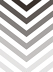 Wall Mural - Black and white seamless geometric pattern. For backgroud design and jersey printing. Fully editable vector element. Vector Format Illustration 