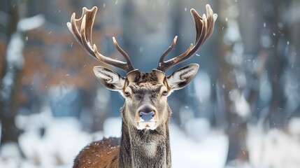 Wall Mural - Deer Antlers. 