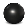 © jackreznor - shiny black metal ball isolated