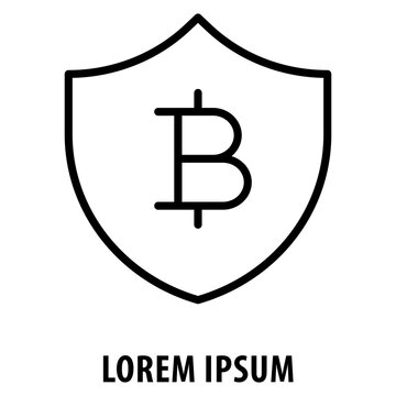 Protection Icon simple and easy to edit for your design elements