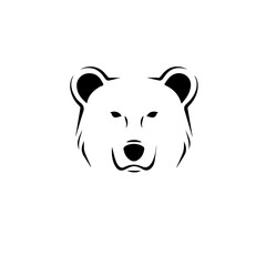 Sticker - Bear Face