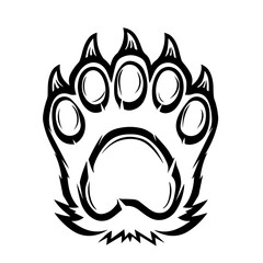 Sticker - Bear Paw Bottom