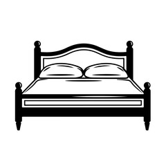 Wall Mural - Bed Frame