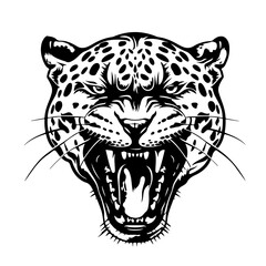 Sticker - Angry Leopard