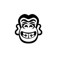 Sticker - Baboon Head