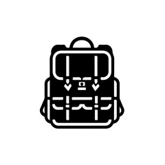 Poster - backpack for hiking