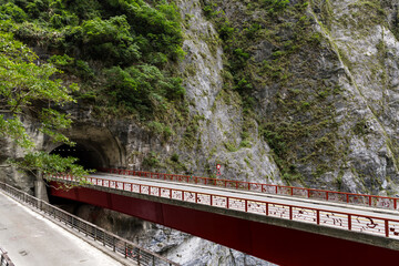 Sticker - Bridge in the Taroko Gorge Hualien of Taiwan