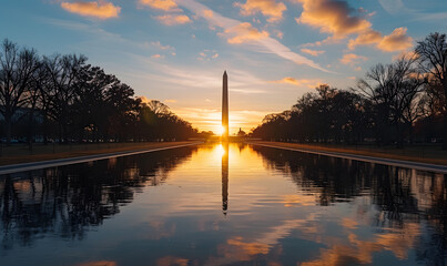 Wall Mural - Tourist attractions and views in America