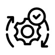 © Deione - execution line icon