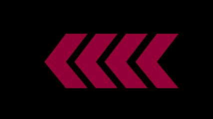 Poster - Left arrow icon .conceft  illustration background