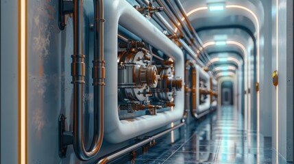 Poster - Technical systems, driven maintenance systems in a high tech industry reducing downtime and enhancing productivity. Generative AI.