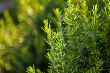 Poster - Close up photo of Rosemary Bush