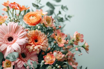 Canvas Print - Bouquet of Vibrant Wildflowers