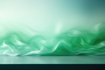 Wall Mural - Texture, Abstract Blur Empty Green Gradient Studio, well, use as a model of Busi, generative IA
