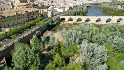 Wall Mural - Aerial view of Cordoba, Andalusia. Southern Spain