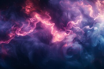 Wall Mural - Abstract Cosmic Nebula