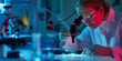 © www.freund-foto.de - Labor Wissenschaft forschen Mikrobiologie, Materialforschung der Zukunft