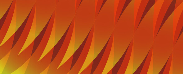 Wall Mural - Vector orange line background curve element with white space for text and message design, overlapping layers, vector.