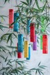 © Naret - Bamboo branches adorned with colorful wishes, Tanabata Festival, cultural heritage