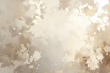 Wall Mural - Abstract Beige and White Splashes