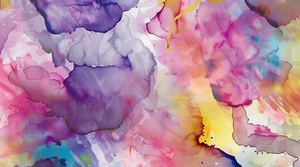 Wall Mural - Radiant Watercolor Symphony