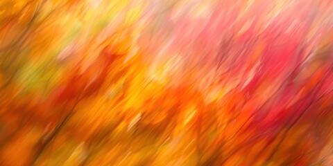 Wall Mural - Blurred Autumn Fall Colors Background