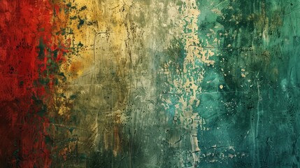 Fototapete - Grungy abstract painting background or texture