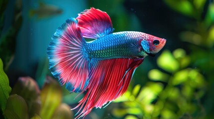 Beauty betta and tranquility of keeping pet fish, from vibrant colors to serene underwater environments.