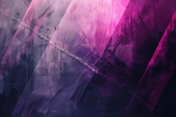 Wall Mural - abstract black purple and pink gradient background with rough texture and bright glow futuristic dark color concept illustration