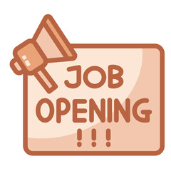 Poster - Job Opening Icon