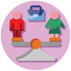 Sticker - Equal Opportunity Icon