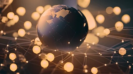 Poster - global network connections generative ai