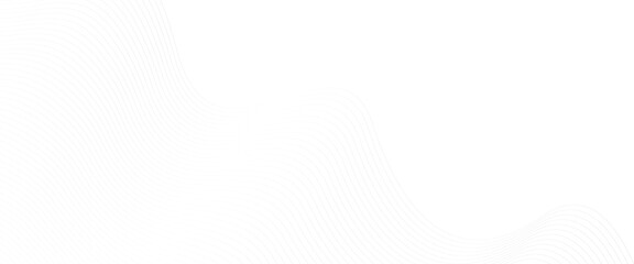 Poster - vector white minimal seamless wavy lines pattern abstract background.