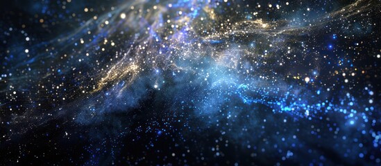 Wall Mural - gazing into the infinite depths of the cosmos, we are reminded of our place in the universe.