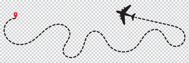 Poster - Route icon. Route symbol design from Travel collection.