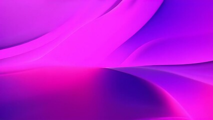 Poster - Abstract Purple And Blue Light Lines Generative AI